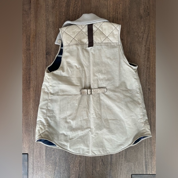 Free People Benny Waxed Canvas Vest NWOT - Picture 4 of 9